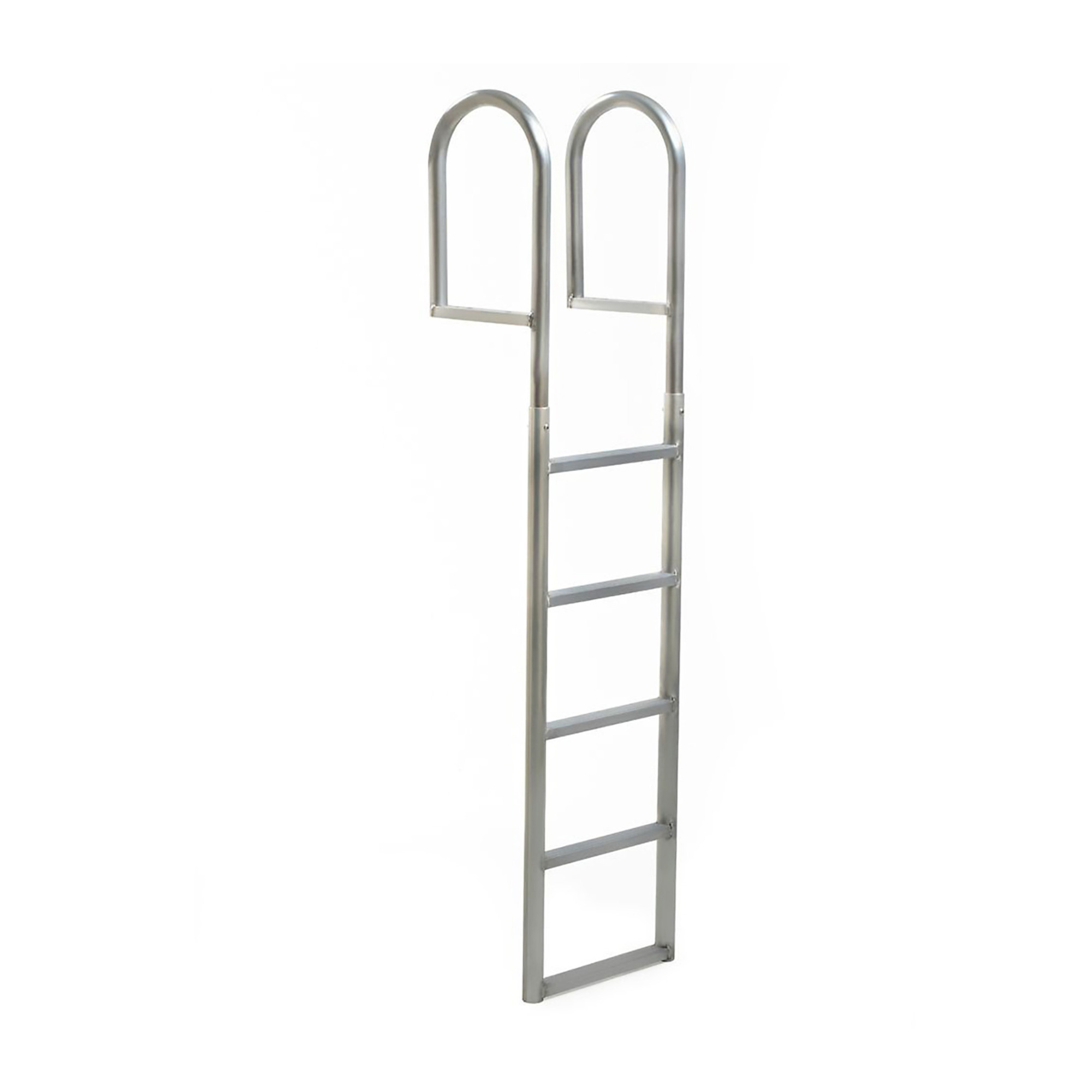 Tommy Docks 5-Step Aluminum Dock Ladder - 20in. Wide, 750-Lb. Capacity, Skid-Resistant Rungs, Model# TD-10260